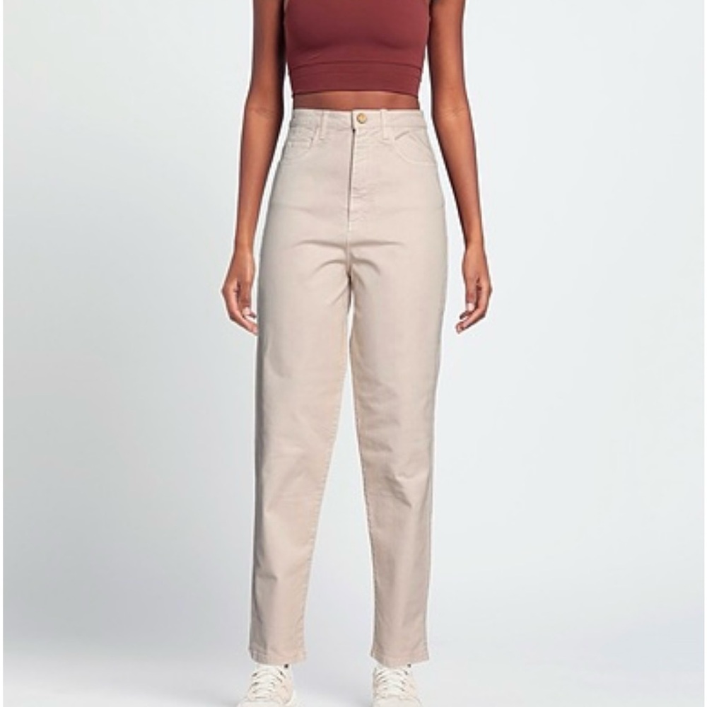 NWT Alysi Straight Leg Pants in Stone | 26